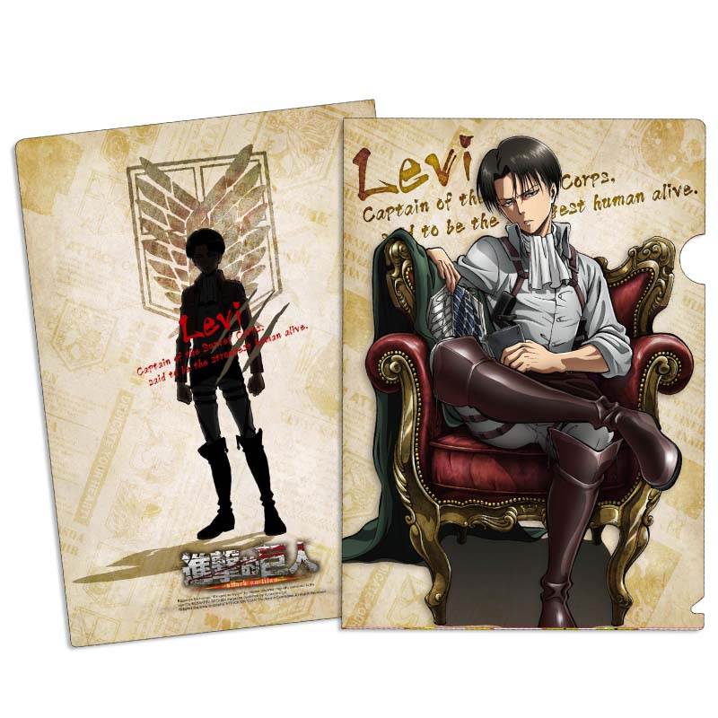 進擊的巨人 A4文件夾 C款 里 - Microworks ACG