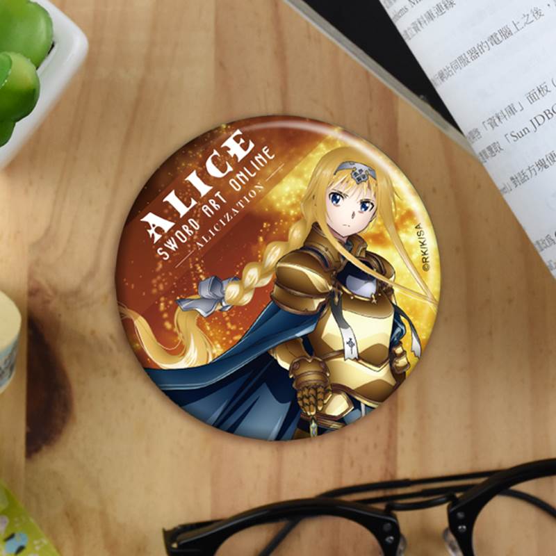 刀劍神域Ⅲ 大襟章 B款 愛麗絲 - Microworks ACG