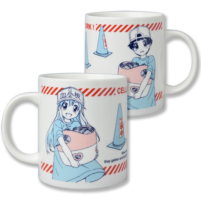 工作細胞 陶瓷杯400ml B款 血小板 - Microworks ACG