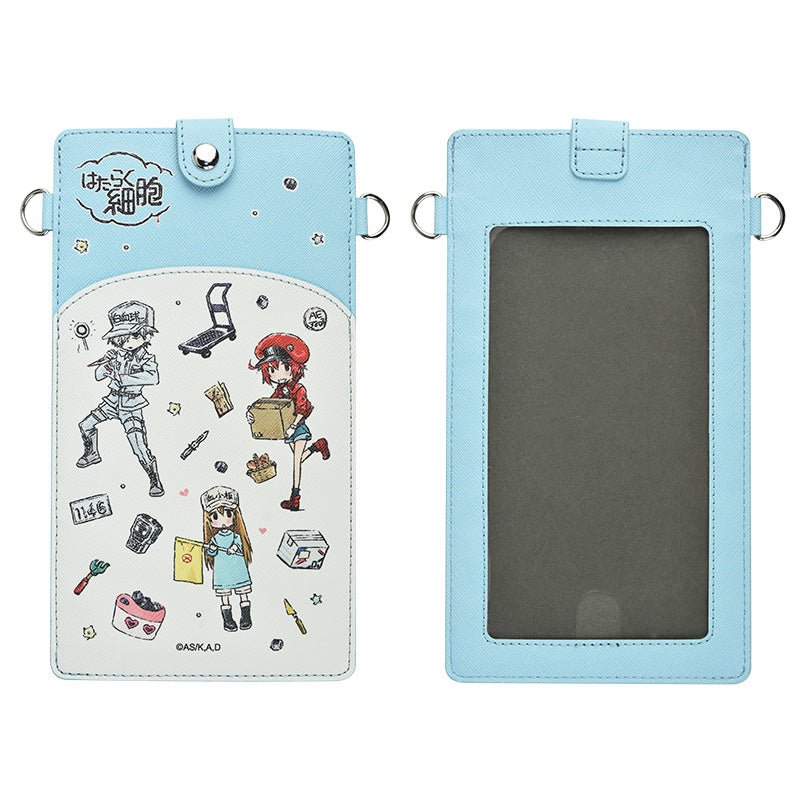 工作細胞 手機套連頸繩 A款 綜合 - Microworks ACG