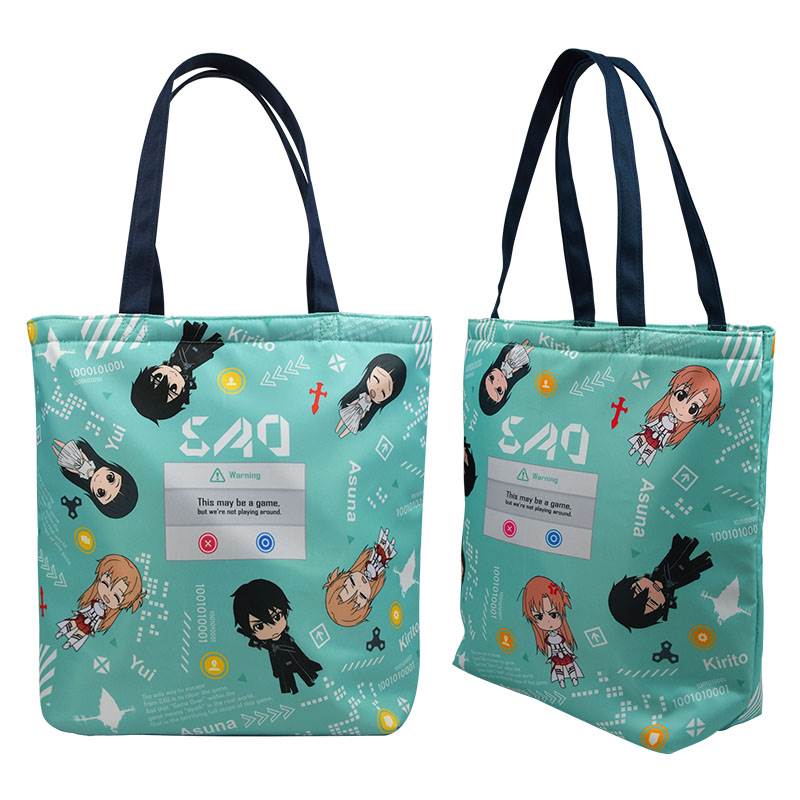 刀劍神域 大容量單肩提袋 A款 綜合 - Microworks ACG