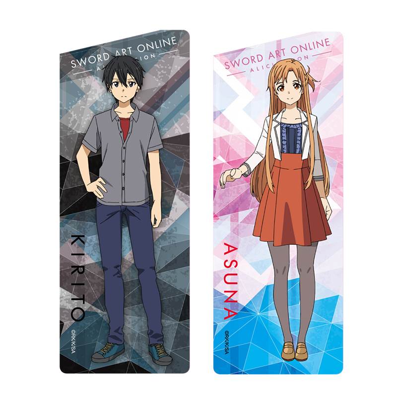 刀劍神域Ⅲ 造型書籤(2入) A款 桐+亞 - Microworks ACG