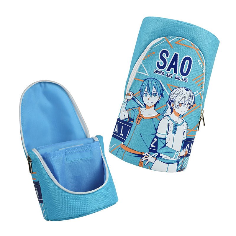 刀劍神域Ⅲ 磁扣筆袋 A款 桐人+尤吉歐 - Microworks ACG