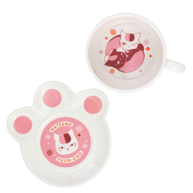 夏目友人帳 貓掌杯盤組 B款 - Microworks ACG