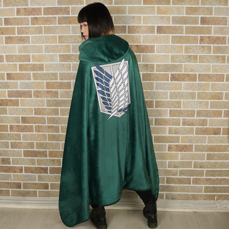 進擊的巨人 連帽毯 A款 調查兵團 - Microworks ACG