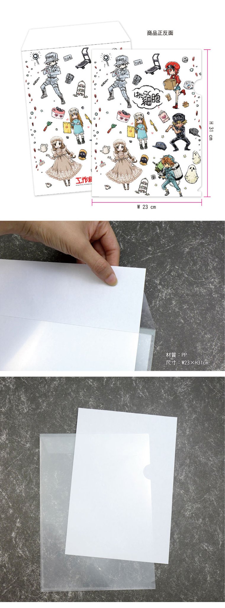 工作細胞 A4文件套 D款 綜合 - Microworks ACG