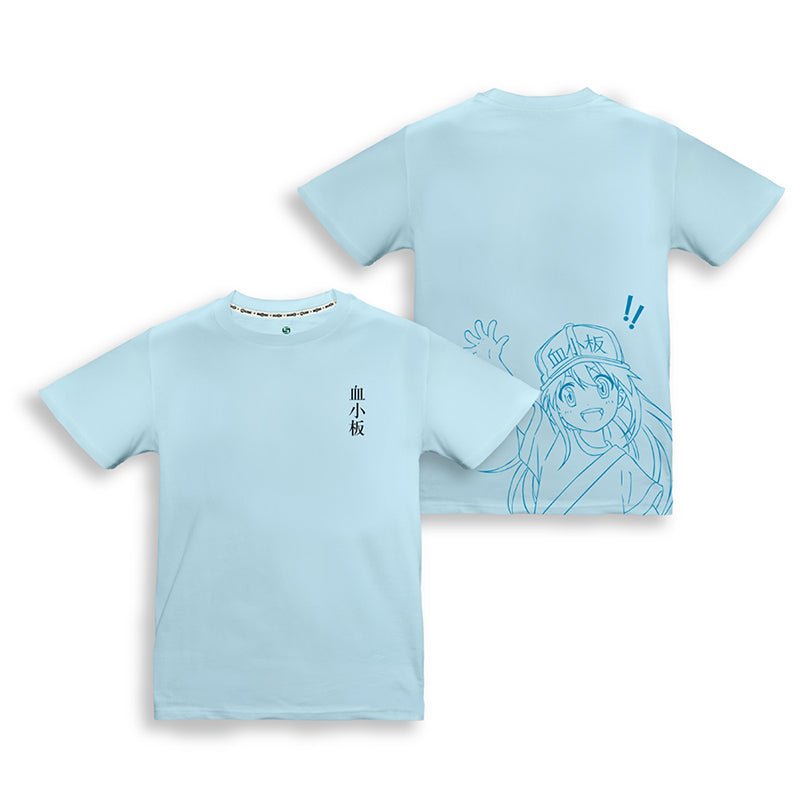 工作細胞 潮流T-shirt 血小板(2) - Microworks ACG
