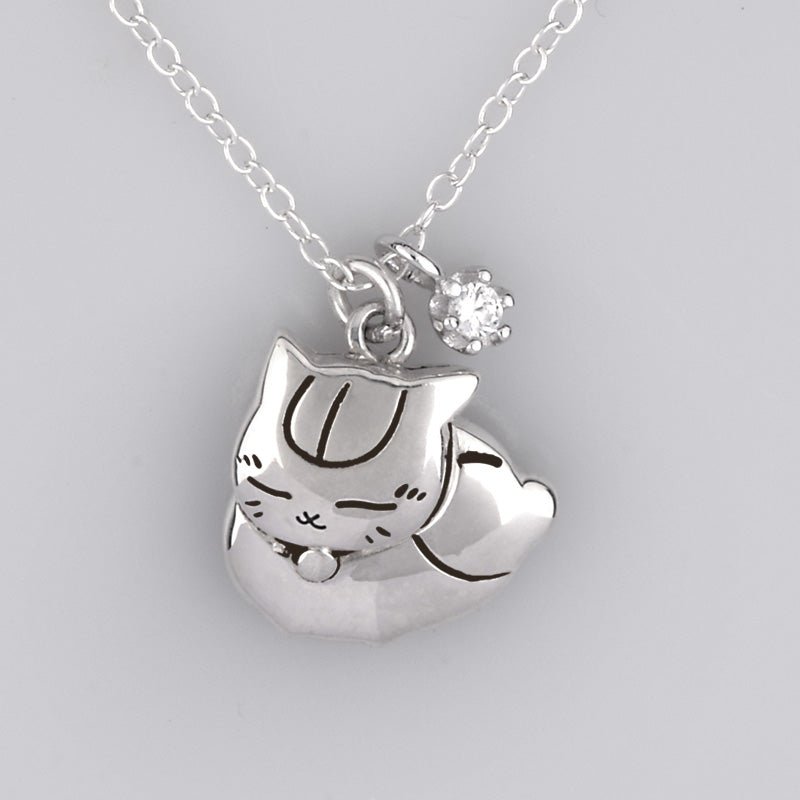 夏目友人帳 貓咪老師墜鍊 A款 貓 - Microworks ACG