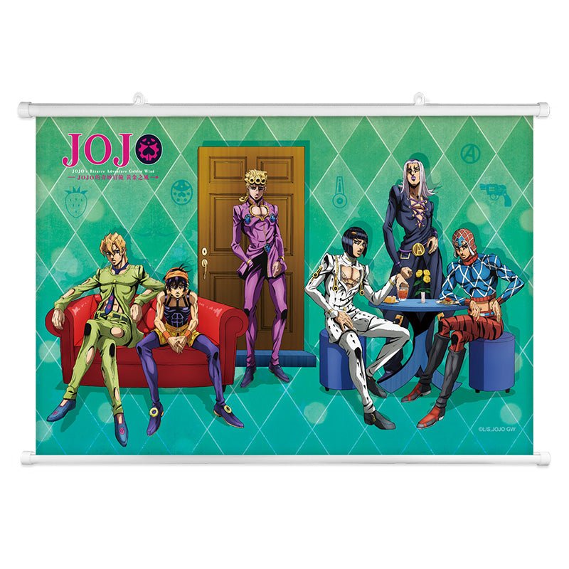 JoJo的奇妙冒險Ⅳ 布掛畫(橫向) A款 綜合 - Microworks ACG