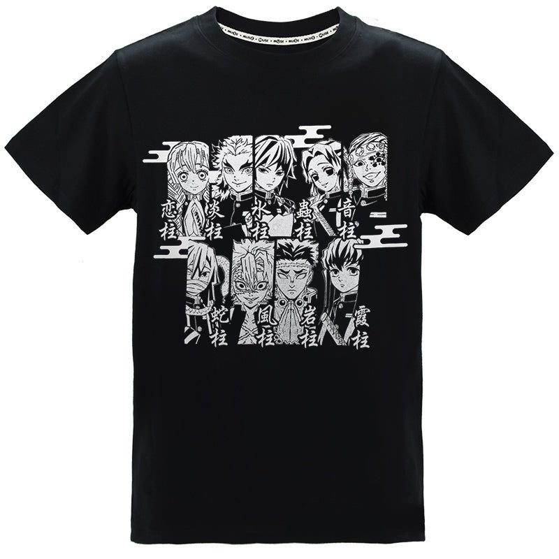 鬼滅之刃 燙銀T-shirt 九柱 - Microworks ACG