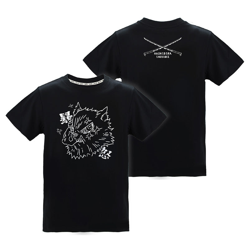 鬼滅之刃 潮流炫光T-shirt 伊之助 服裝 Microworks Online Store