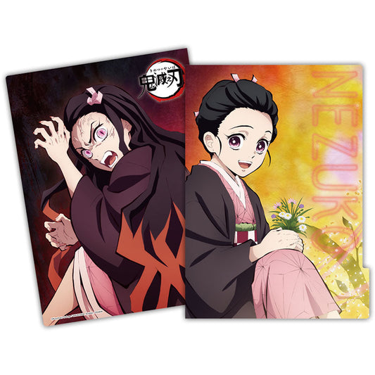 鬼滅之刃 五層A4文件套 B款 竈門禰豆子 文具 Microworks Online Store