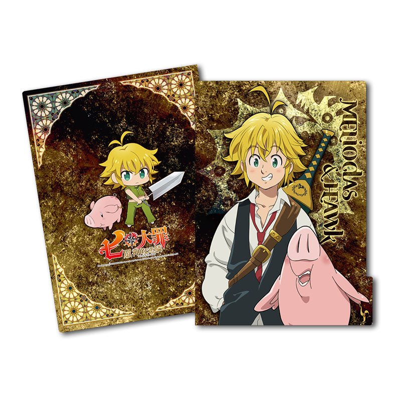 七大罪Ⅲ 五層A4文件夾 A款 團長 - Microworks ACG