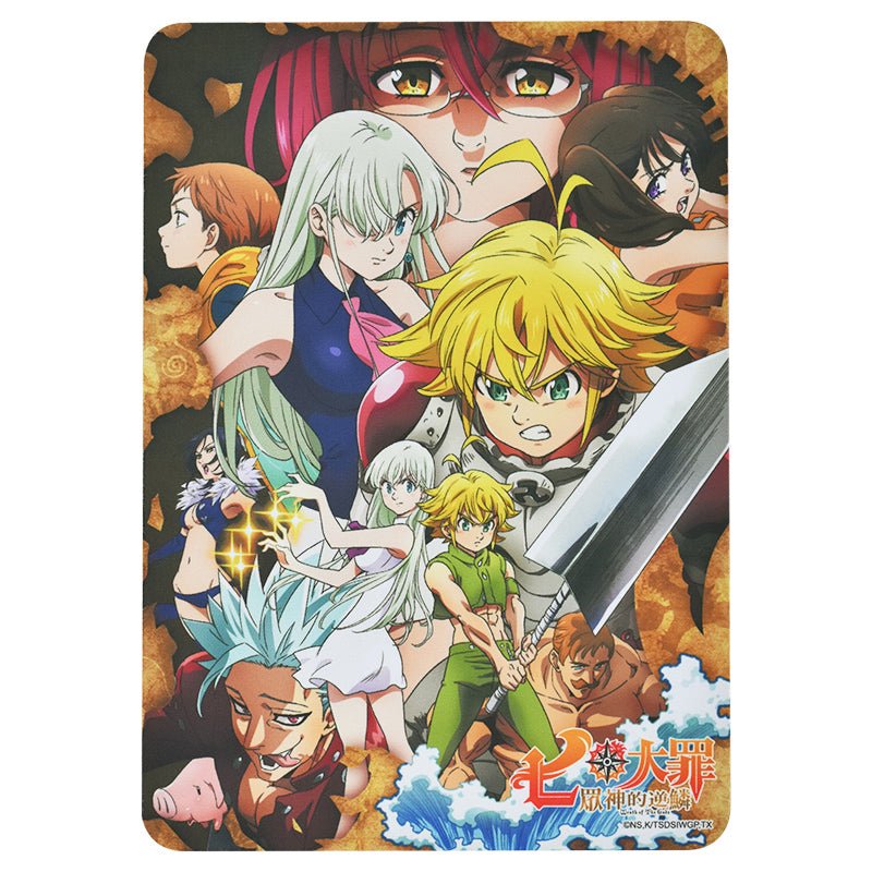 七大罪Ⅲ 電競滑鼠墊 A款 綜合 - Microworks ACG