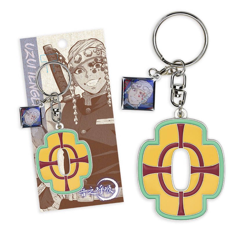 鬼滅之刃 刀鍔鎖匙扣 F款 音柱宇髄天元 - Microworks ACG