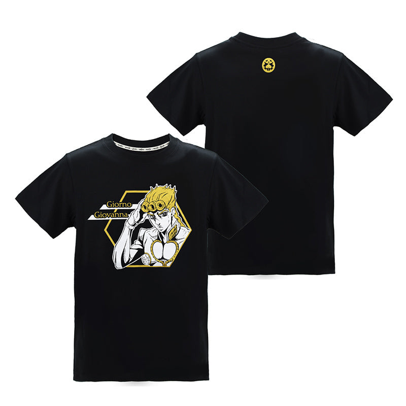 JoJo的奇妙冒險Ⅳ 燙金T-shirt 喬魯諾 服裝 Microworks Online Store