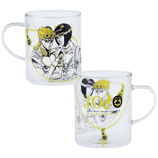 JoJo的奇幻冒險IV 耐熱玻璃杯 A款 喬 生活家品 Microworks Online Store