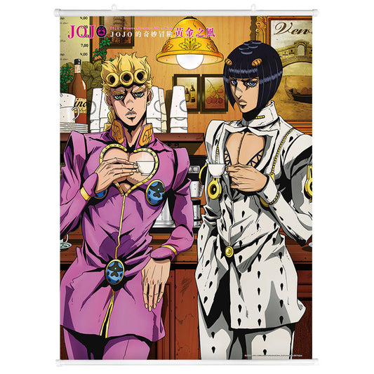 JoJo的奇妙冒險Ⅳ 布掛畫(直向) A款 諾+布 海報砌圖 Microworks Online Store