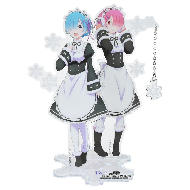 從零開始 壓克力墜飾立牌組 A款 雷+拉 - Microworks ACG