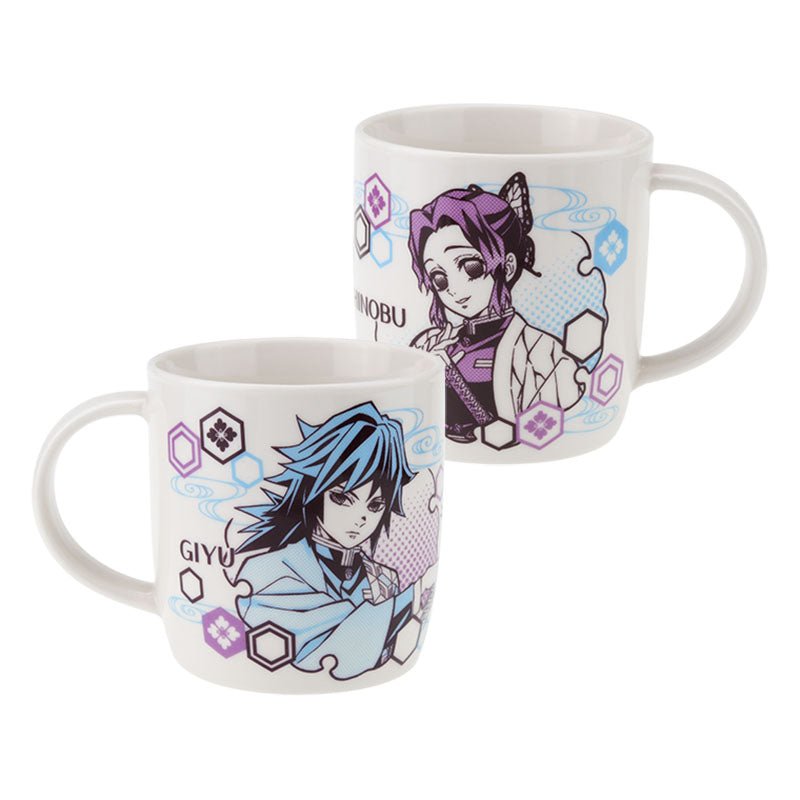 鬼滅之刃 瓷杯350ml C款 正面義勇+背面胡蝶忍(一隻) - Microworks ACG