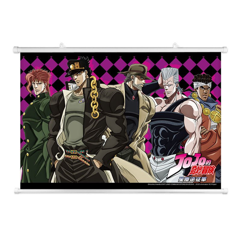 JoJo的奇妙冒險Ⅱ 布掛畫(橫向) A款 綜合 - Microworks ACG