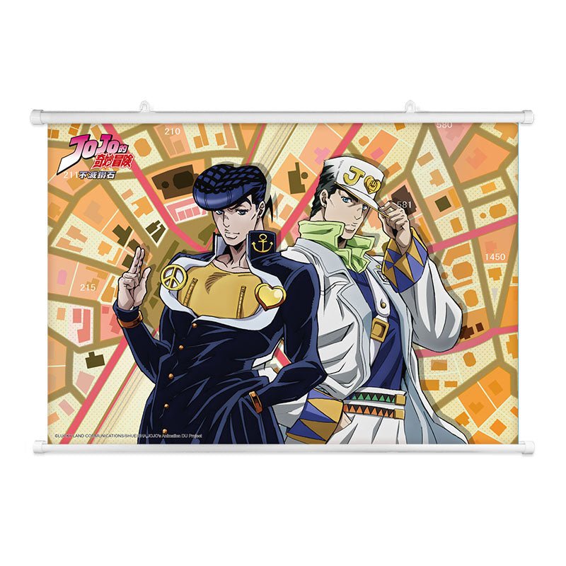 JoJo的奇妙冒險Ⅲ 布掛畫(橫向) A款 - Microworks ACG