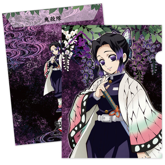 鬼滅之刃 A4文件套 J款 蟲柱胡蝶忍 文具 Microworks Online Store