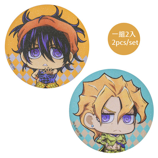 JoJo的奇妙冒險 星鑽大襟章組(2入) C款 納+福 精品 Microworks Online Store