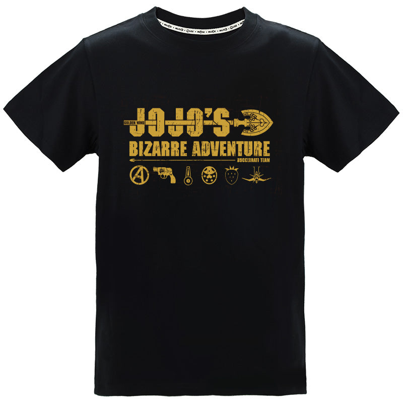 JoJo的奇妙冒險 潮流T-shirt 小隊符號 服裝 Microworks Online Store