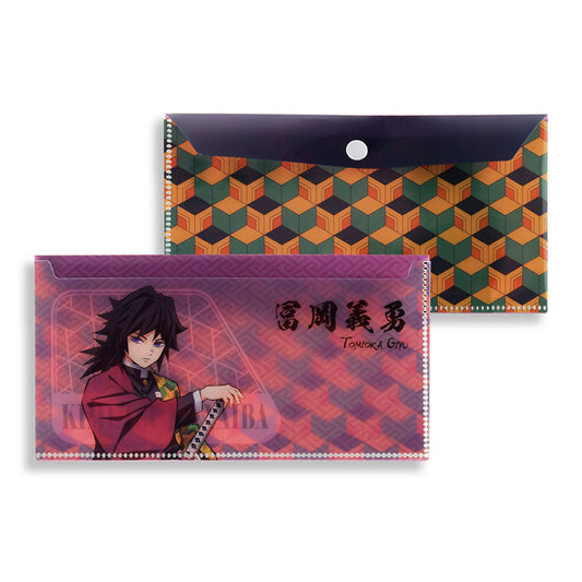 鬼滅之刃 口罩收納夾 E款 水柱富岡義勇 (一個) 生活家品 Microworks Online Store