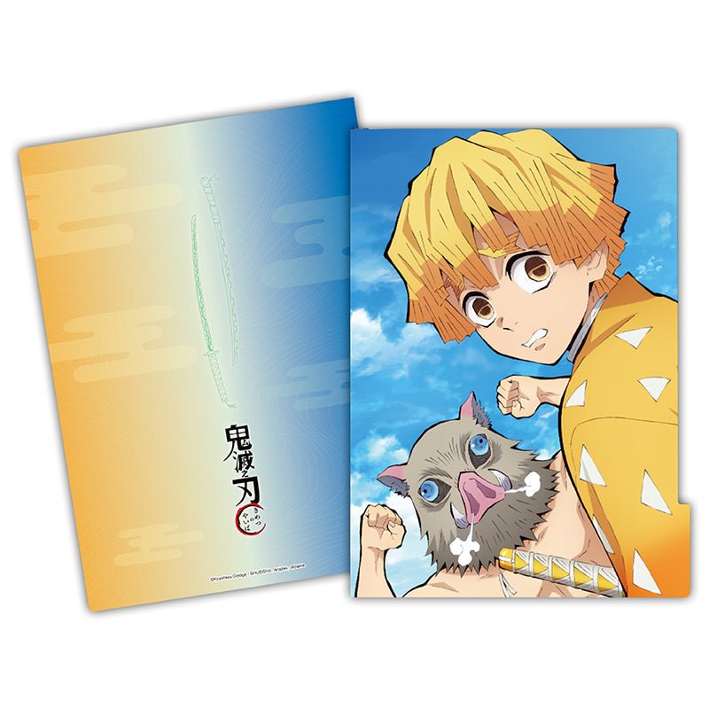鬼滅之刃 五層A4文件夾 D款 善逸+伊之助 - Microworks ACG