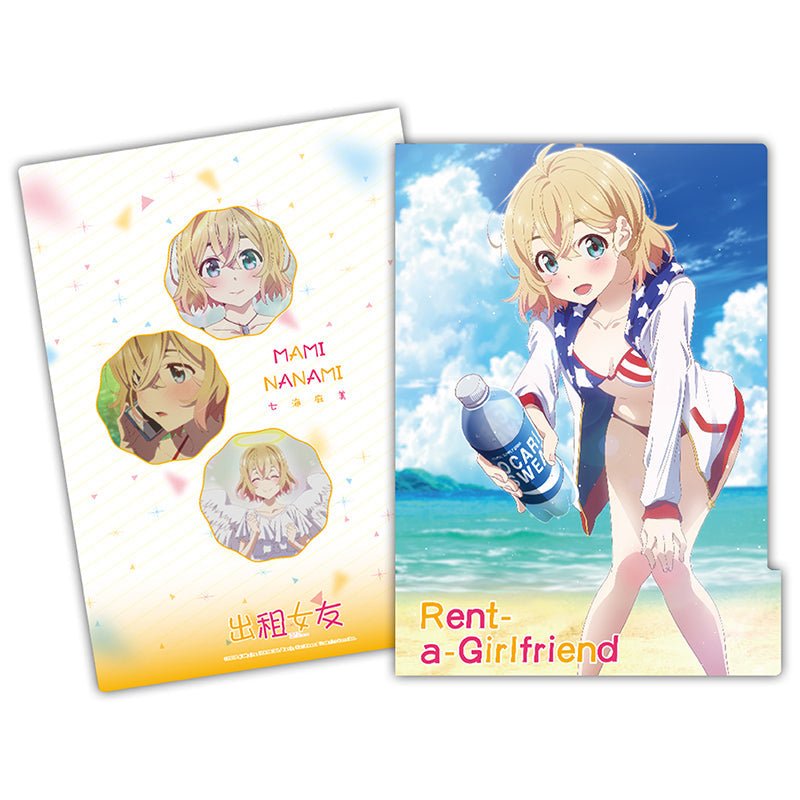 出租女友 五層A4文件夾 B款 七海麻美 - Microworks ACG