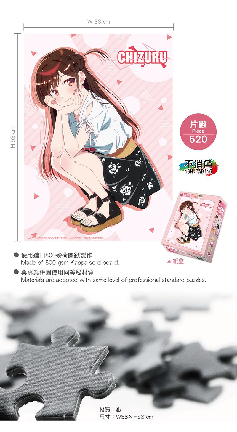 出租女友 砌圖 520塊 A款 水原千鶴 - Microworks ACG