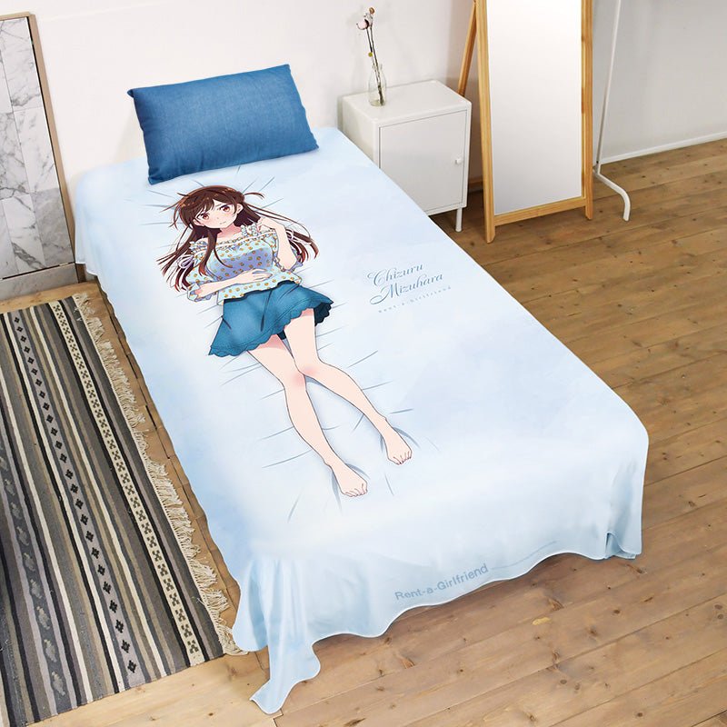 出租女友 全彩單人床單 B款 - Microworks ACG