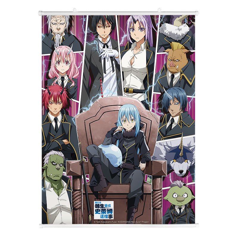 轉生史萊姆 布掛畫(直向) A款 綜合 - Microworks ACG