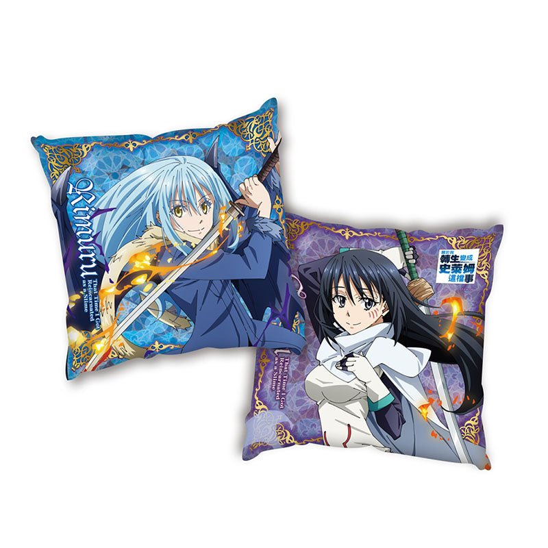 轉生史萊姆 抱枕(全彩45×45) A款 利+靜 - Microworks ACG