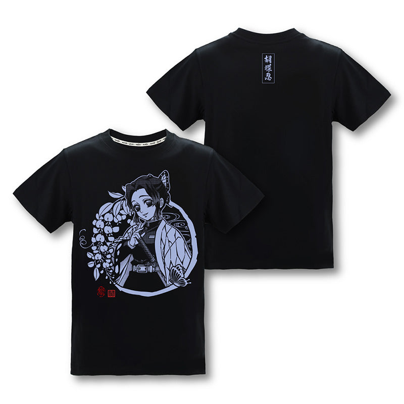 鬼滅之刃 潮流T-shirt 蟲柱胡蝶忍 服裝 Microworks Online Store