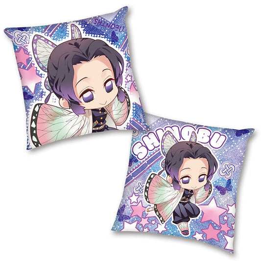 鬼滅之刃 抱枕(全彩35×35) F款 Q版 蟲柱胡蝶忍 生活家品 Microworks Online Store