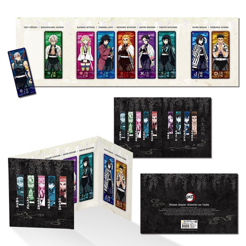鬼滅之刃 銀箔書籤收藏組(9入) A款 九柱 - Microworks ACG
