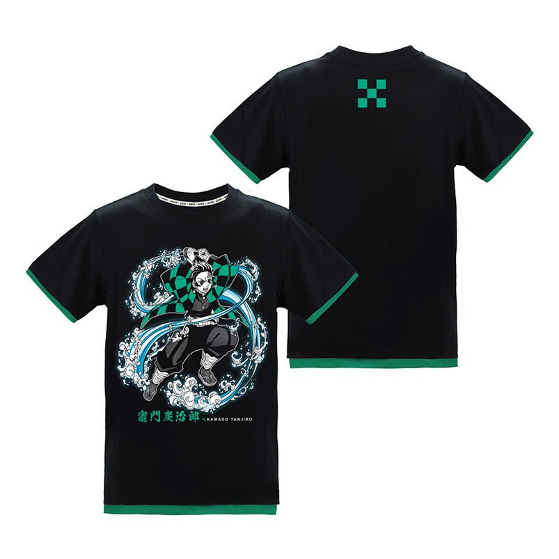 鬼滅之刃 拼接潮流T-shirt 竈門炭治郎(2) - Microworks ACG