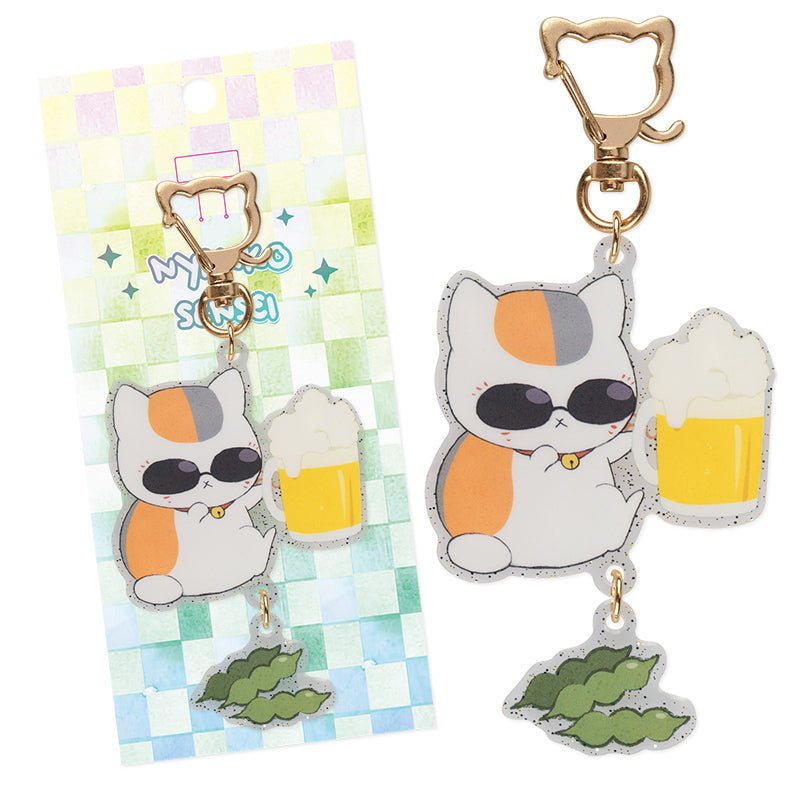 夏目友人帳 鑰匙圈(垂墜式壓克力) C款 啤酒 - Microworks ACG