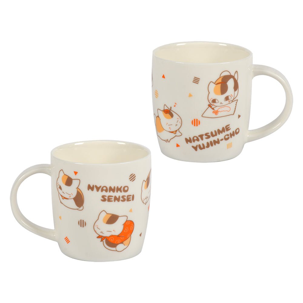夏目友人帳 陶瓷杯 350ml B款 貓 - Microworks ACG
