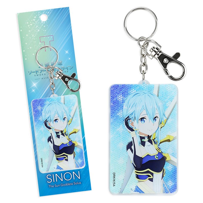 刀劍神域Ⅲ 3D光柵壓克力鎖匙扣 C款 - Microworks ACG