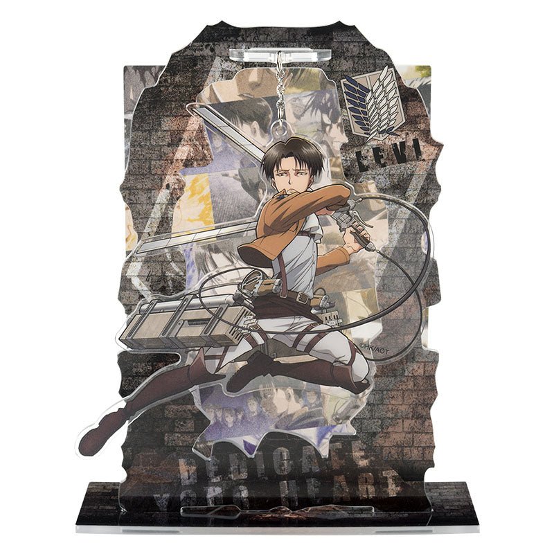 進擊的巨人 立牌組(壓克力墜飾) A款 - Microworks ACG