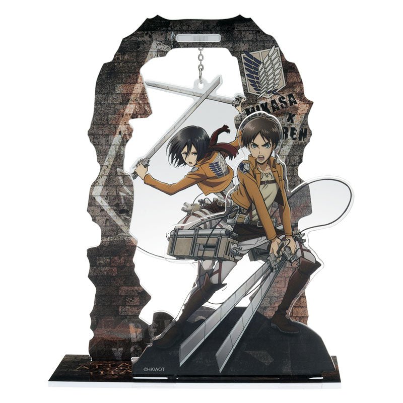 進擊的巨人 立牌組(壓克力墜飾) B款 - Microworks ACG