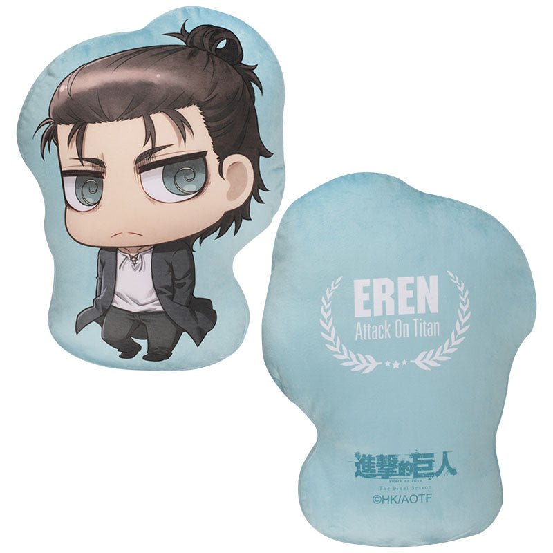 進擊的巨人 造型抱枕 B款 艾連 - Microworks ACG