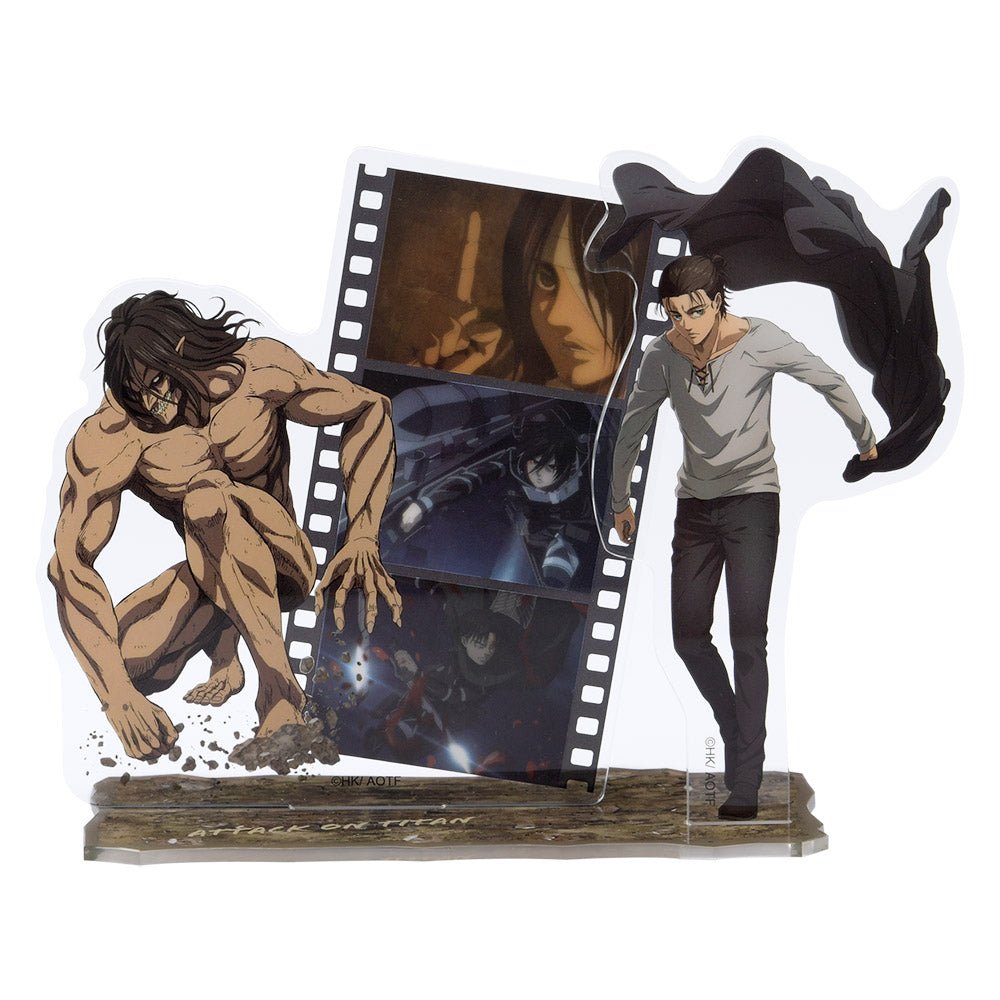 進擊的巨人 壓克力回憶組(大) A款 - Microworks ACG