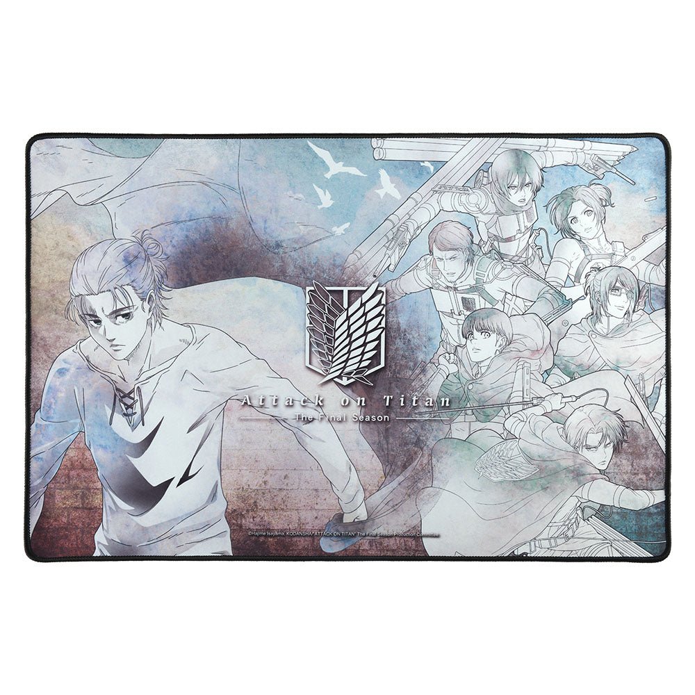 進擊的巨人 滑鼠墊(布面60×40) A款 綜合 - Microworks ACG
