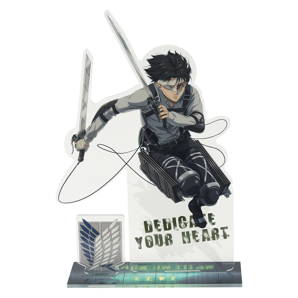 進擊的巨人 壓克力立牌(20cm) A款 里維 - Microworks ACG