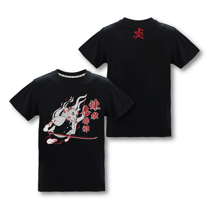 鬼滅之刃 燙銀T-shirt 劇場版 炎柱煉獄杏壽郎 服裝 Microworks Online Store